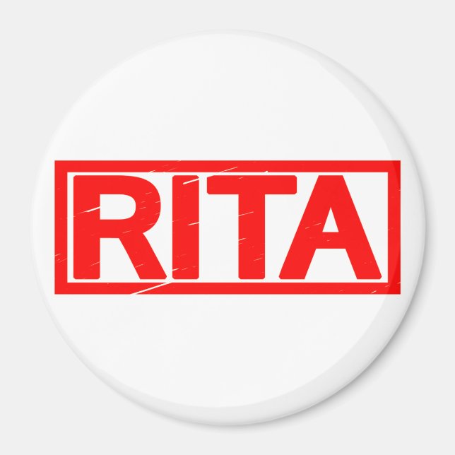 Rita Stamp Magnet (Front)