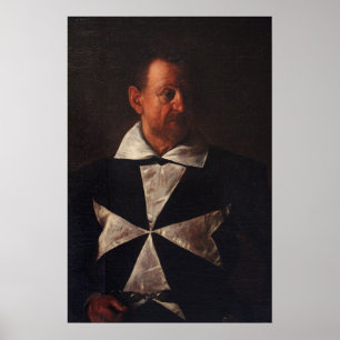Ritratto di un Cavaliere di Malta Poster