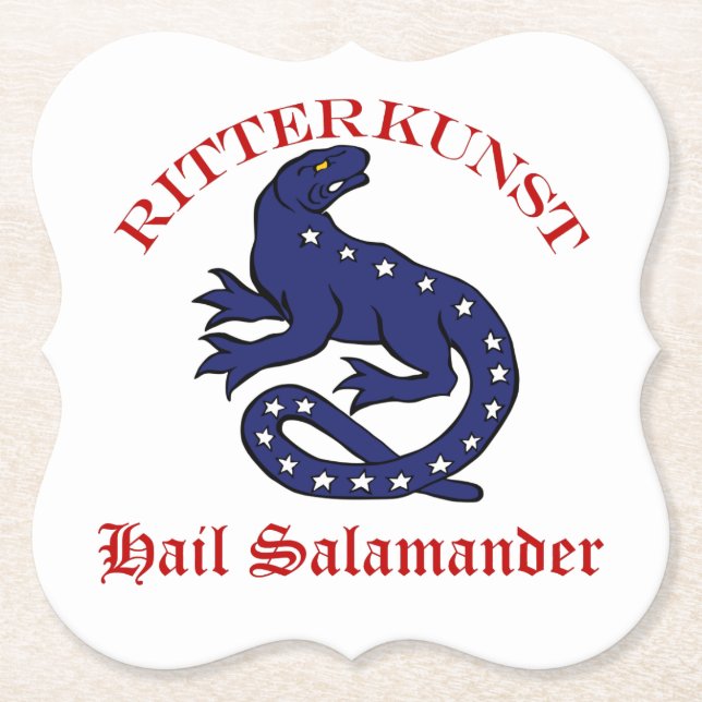 Ritterkunst Coaster (Front)
