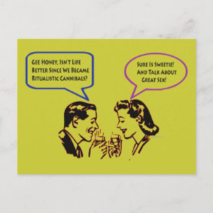 Ritualistic Cannibals Postcards