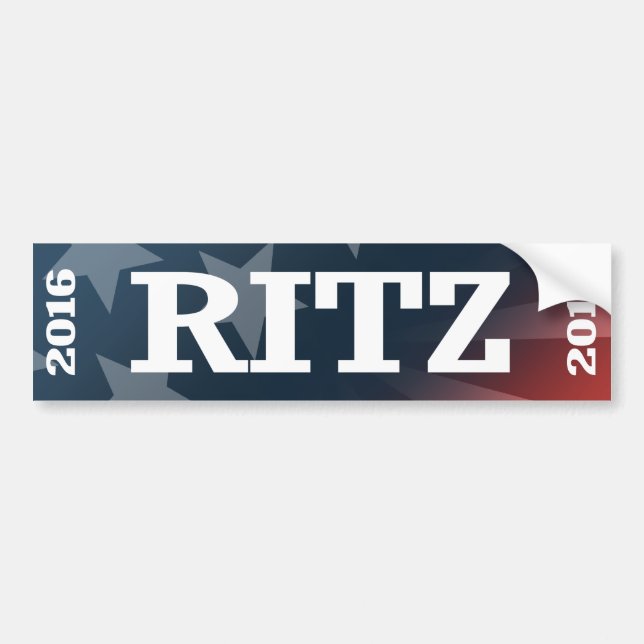 Ritz - Glenda Ritz 2016 Bumper Sticker (Front)