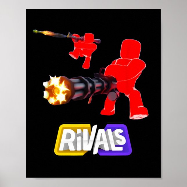 Rivals Game Merch  Poster (Front)
