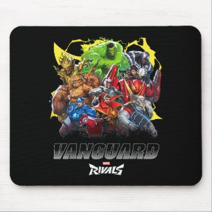 Rivals vanguard heroes &amp; villains in epic mouse pad