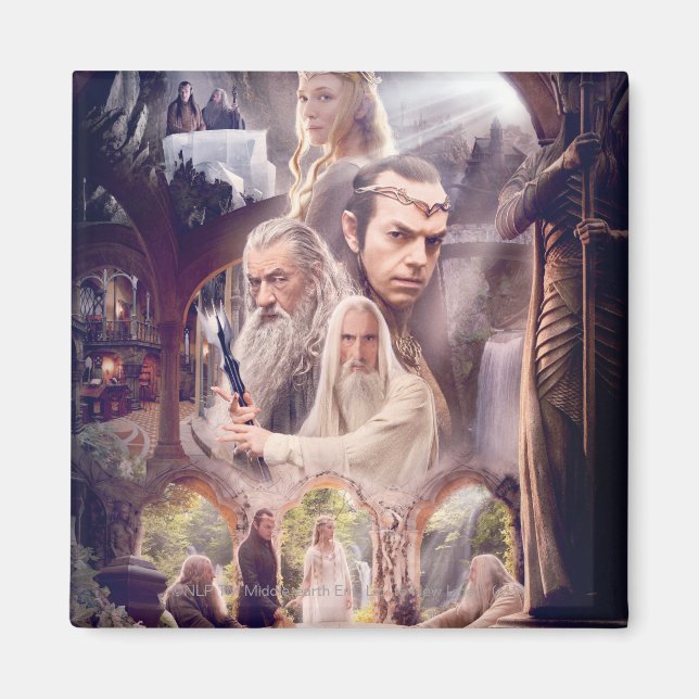 Rivendell Character Collage Magnet (Front)