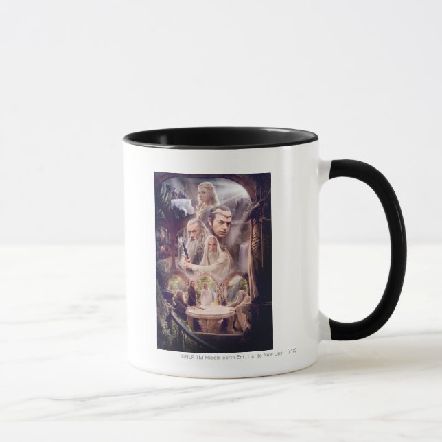 Rivendell Character Collage Mug (Right)