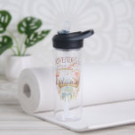 RIVENDELL™ Fellowship Watercolor Illustration Water Bottle<br><div class="desc">Escape to the hidden valley of Rivendell™ with this enchanting Lord of the Rings™ design inspired by the beauty and serenity of the Elven refuge. Featuring graceful bridges, cascading waterfalls, and elegant architecture nestled among autumn-kissed trees, this artwork captures the peaceful majesty of the Last Homely House. The Fellowship travels...</div>