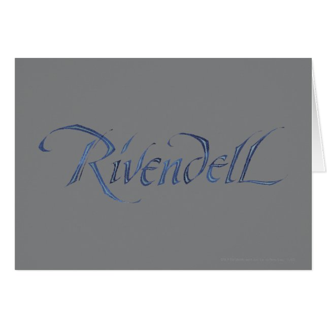 Rivendell Name Textured (Front Horizontal)