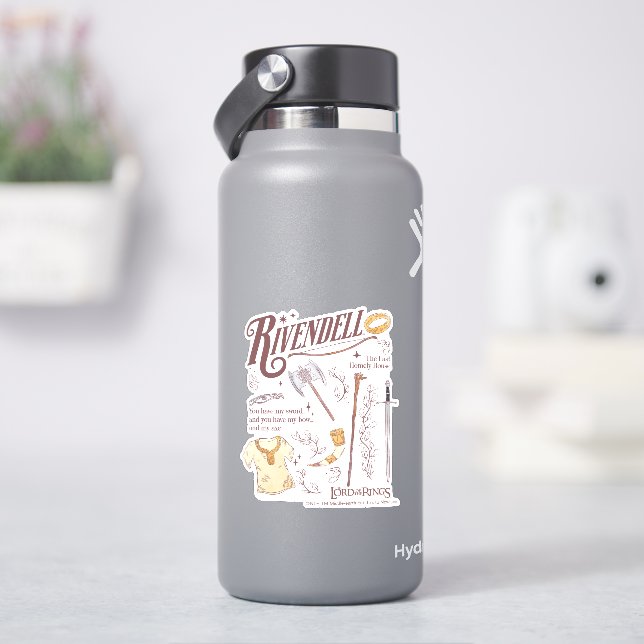 RIVENDELL™ Watercolor Collage Graphic (HydroFlask)