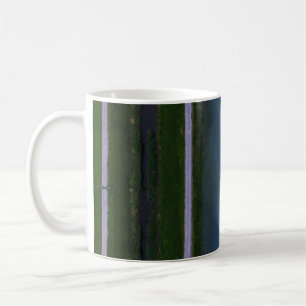 River along the road coffee mug