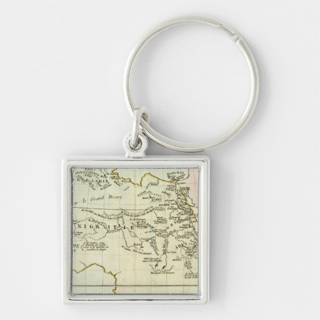 River and Mountains of Africa Key Ring (Front)