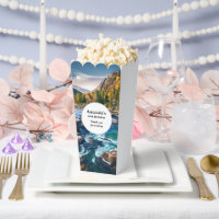 River and Mountains Scenic Birthday Thank You