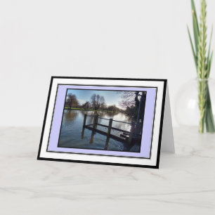 River Avon, Stratford-Upon-Avon Greetings Card