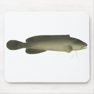 River Blackfish Print, Value Poster Paper (Matte) Mouse Pad