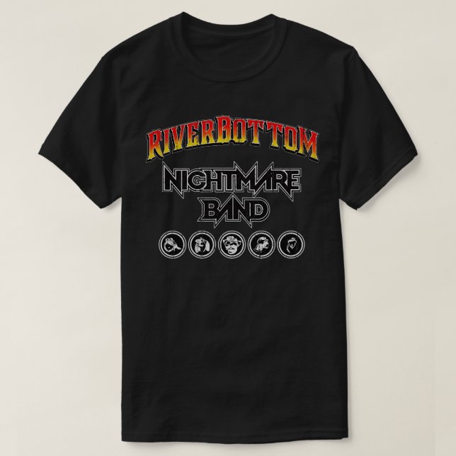 River Bottom Nightmare Band T-Shirt (Design Front)