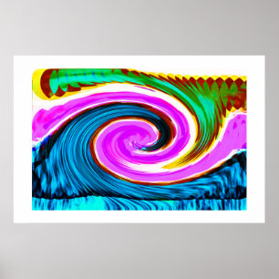 River cruise art poster