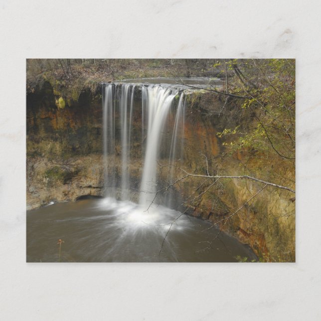 River Falls Alabama Postcard (Front)