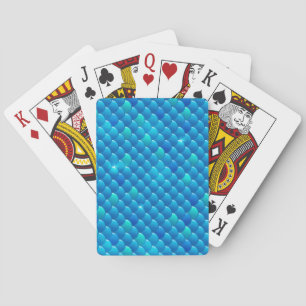 river fish scales playing cards