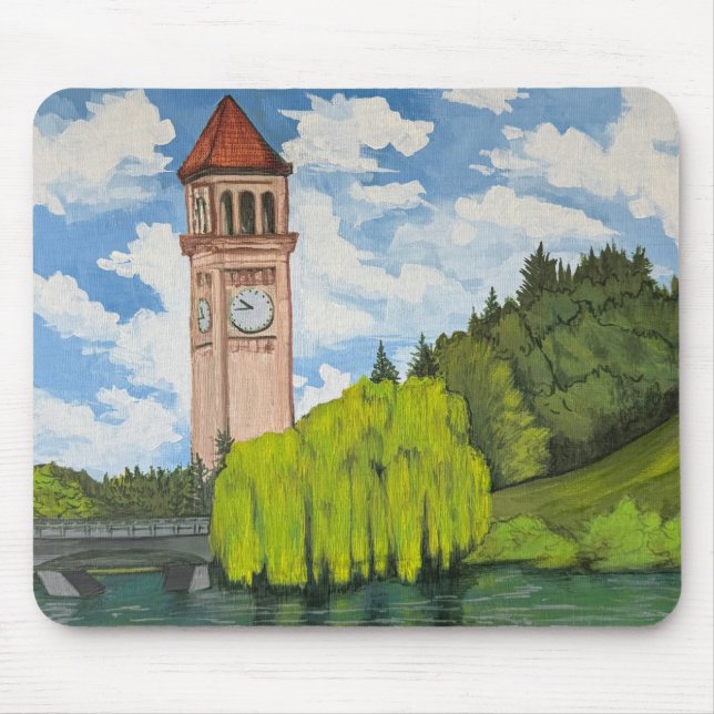 River Front Park View  Mouse Pad (Front)
