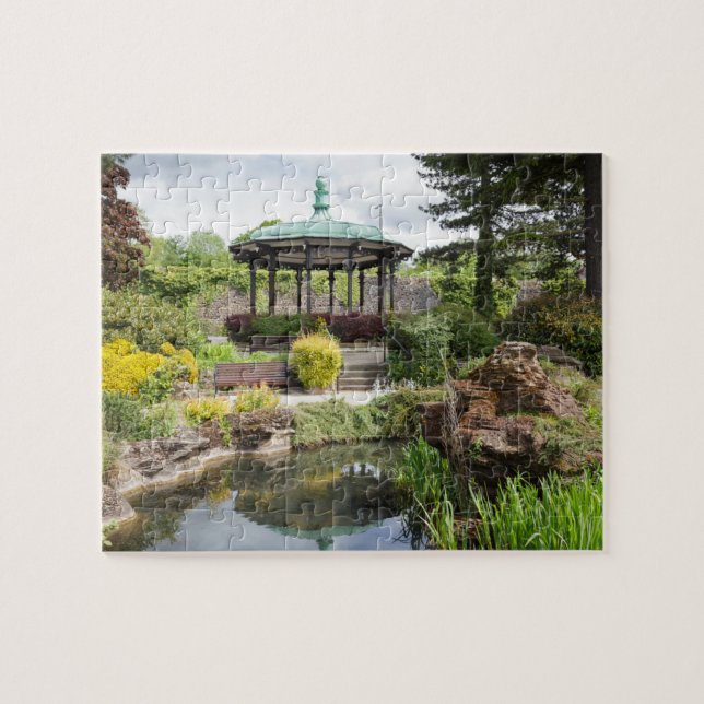 River Gardens in Belper, Derbyshire Jigsaw Puzzle (Horizontal)