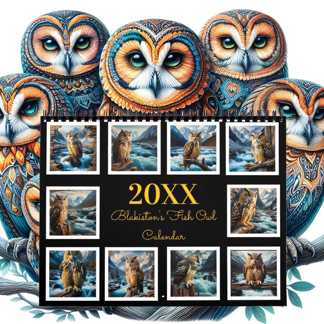 River Guardian: Blakiston's Majesty 20XX  Calendar (Creator Uploaded)