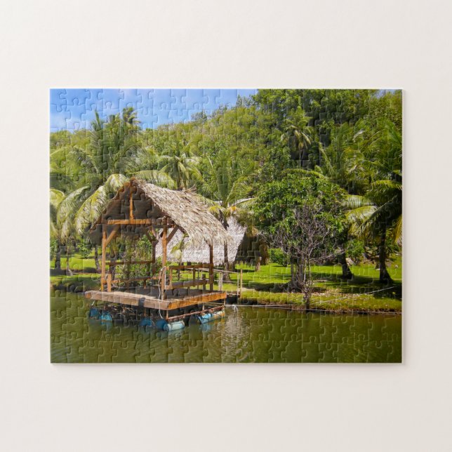 River Hut Guam. Jigsaw Puzzle (Horizontal)