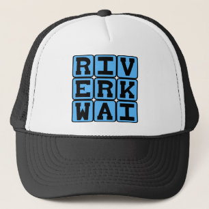 River Kwai, Khwae Yai River in Thailand Trucker Hat