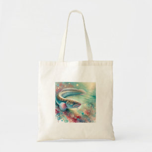 River Lamprey 300724AREF115 - Watercolor Tote Bag