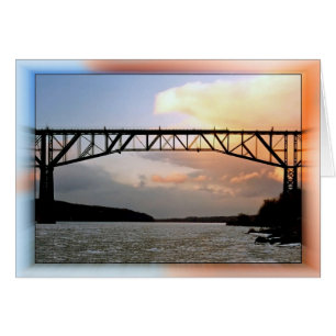 River Landmark In Winter