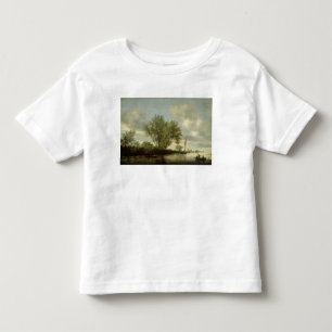 River Landscape, 1645 Toddler T-Shirt