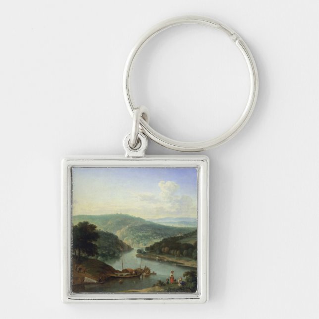 River Landscape, 1697 Key Ring (Front)