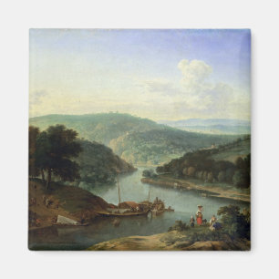 River Landscape, 1697 Magnet