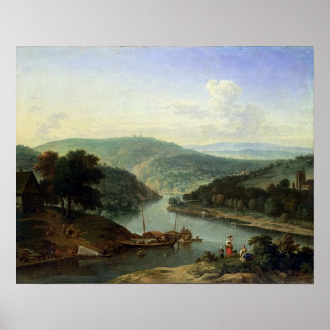 River Landscape, 1697 Poster (Front)