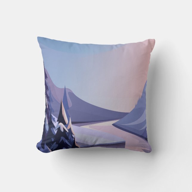 River landscape cushion (Front)