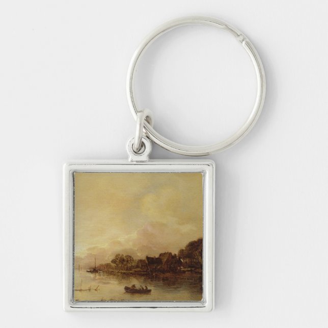 River landscape key ring (Front)
