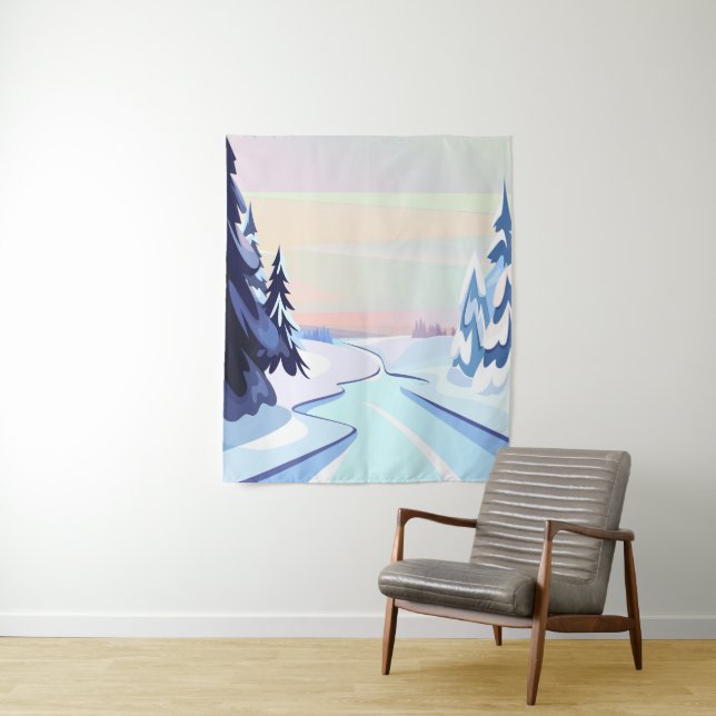 River landscape tapestry (In Situ)