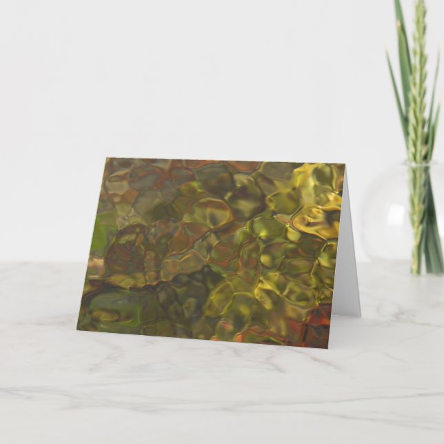 River Light Patterns - Thank You Card (Front)