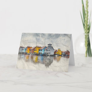 River Living Blank Card