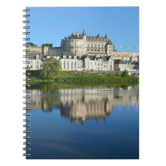 River Loire at Amboise in France Postcard Square S Notebook
