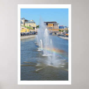 River Moscow Poster