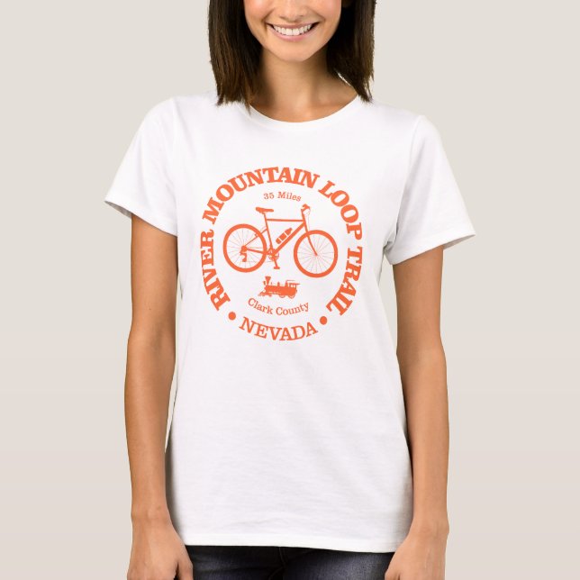 River Mountain Loop Trail (cycling) T-Shirt (Front)