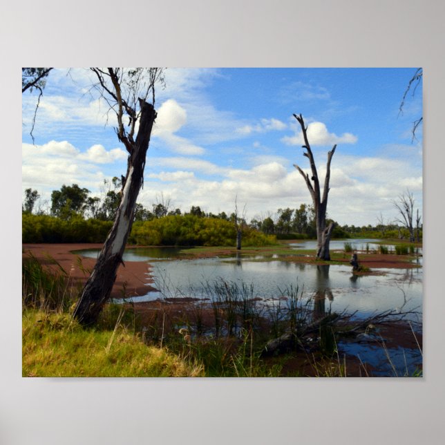 River Murray Australia, Outback, Poster (Front)