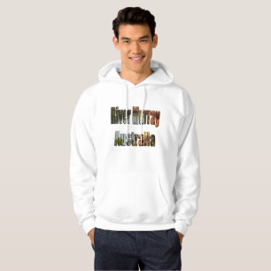 River Murray Australia Picture Logo, Hoodie