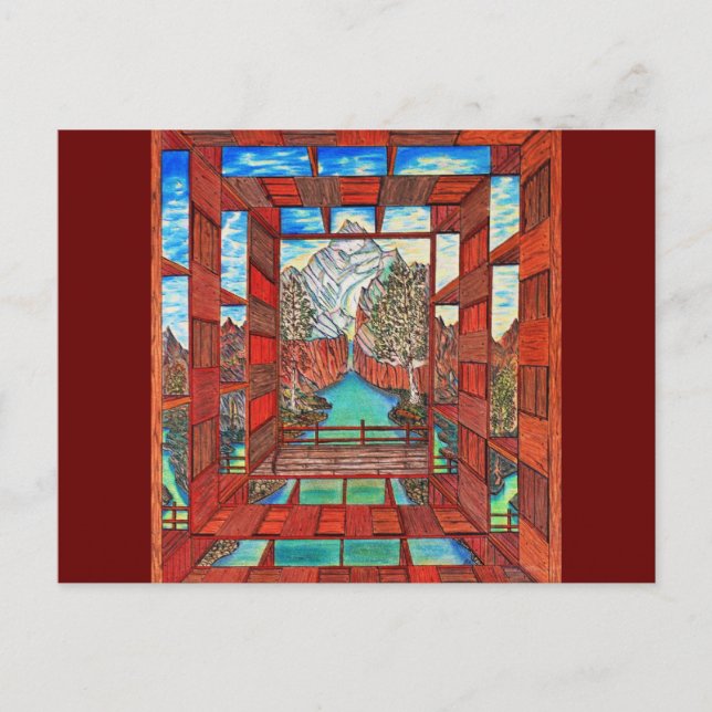 River of Healing Line Postcard (Front)