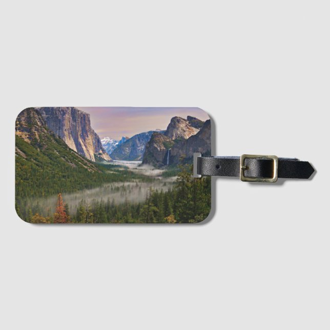River of Mist Luggage Tag (Front Horizontal)