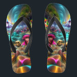 River of Souls Beach Custom Created Flip Flops<br><div class="desc">Here are some custom flip flops with your own image or you can use mine either way you will be styling on the beach this summer. Make sure to bookmark this page to come back to it in the future. If you like/love our designs make sure to like or share...</div>