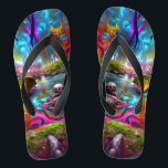 River of Souls Timewarp Custom Created Flip Flops<br><div class="desc">Here are some custom flip flops with your own image or you can use mine either way you will be styling on the beach this summer. Make sure to bookmark this page to come back to it in the future. If you like/love our designs make sure to like or share...</div>