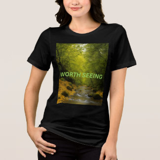 "River of Tears: Empowering Women's Tri-blend T-Sh Shirt