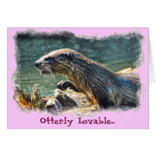 River Otter Animal-lover's Wildlife Photo