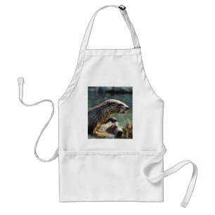River Otter Animal-lover's Wildlife Photo Standard Apron