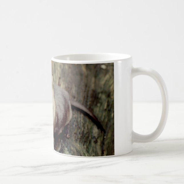 River Otter Posing Coffee Mug (Right)